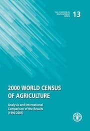 Tapa de 2000 World Census Of Agriculture Analysis And International Comparison Of The Results 19962005