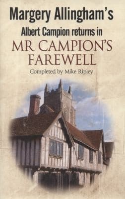 Tapa de Mr Campion's Farewell