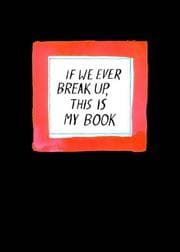 Tapa de If we ever break up, this is my book