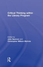 Tapa de Critical Thinking Within The Library Program