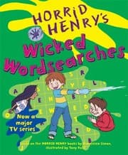 Tapa de Horrid Henrys Wicked Wordsearches