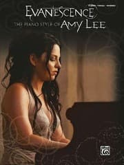 Tapa de Evanescence The Piano Style Of Amy Lee Piano Vocal Chords