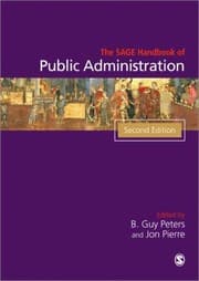 Tapa de The Sage Handbook Of Public Administration