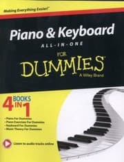 Tapa de Piano Keyboard All in one For Dummies