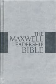 Tapa de Maxwell Leadership Bible