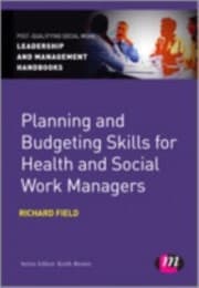Tapa de Planning And Budgeting Skills For Health And Social Work Managers