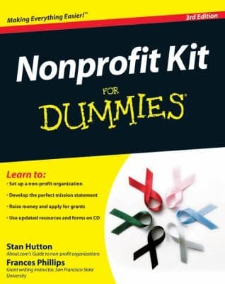 Tapa de Nonprofit Kit For Dummies