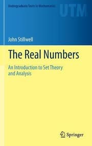 Tapa de The Real Numbers An Introduction To Set Theory And Analysis