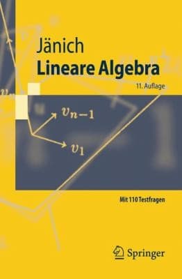 Tapa de Lineare Algebra Mit 110 Textfragen