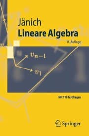 Tapa de Lineare Algebra Mit 110 Textfragen