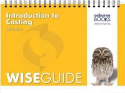 Tapa de Introduction To Costing