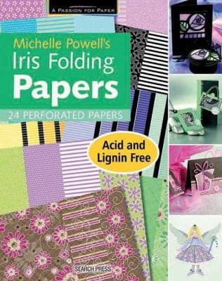 Tapa de Michelle Powells Iris Folding Papers