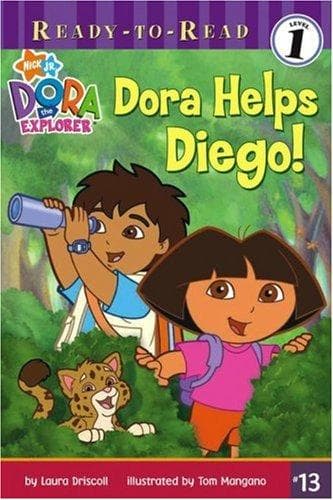 Tapa de Dora Helps Diego!