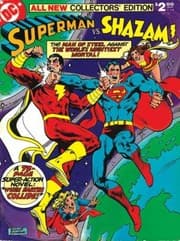Tapa de Superman Vs Shazam