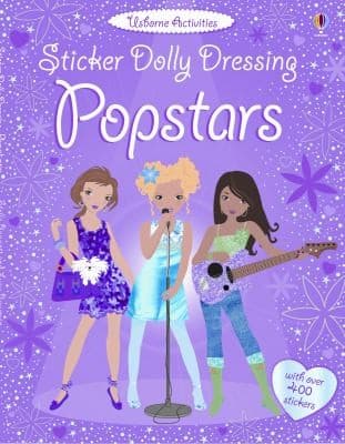 Tapa de Sticker Dolly Dressing Popstars