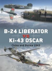 Tapa de B-24 Liberator vs Ki-43 Oscar