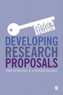 Tapa de Developing Research Proposals