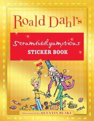 Tapa de Roald Dahls Scrumdiddlyumptious Sticker Book
