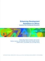 Tapa de Enhancing Development Assistance To Africa Lessons From Scalingup Scenarios