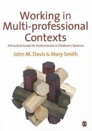 Tapa de Working In Multiprofessional Contexts A Practical Guide For Professionals In Childrens Services