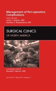 Tapa de Management Of Perioperative Complications
