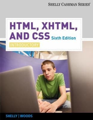 Tapa de Html Xhtml And Css Introductory