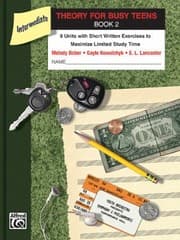 Tapa de Theory For Busy Teens 8 Units With Short Written Exercises To Maximize Limited Study Time