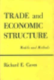 Tapa de Trade and Economic Structure
Harvard Economic Studies