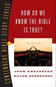 Tapa de How Do We Know The Bible Is True