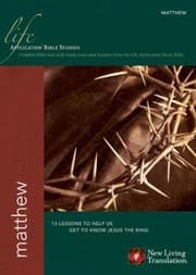 Tapa de Matthew Life Application Bible Studies