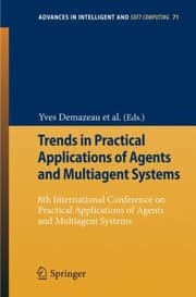 Tapa de Trends In Practical Applications Of Agents And Multiagent Systems 8th International Conference On Practical Applications Of Agents And Multiagent Systems
