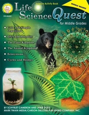 Tapa de Life Science Quest For Middle Grades