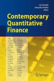 Tapa de Contemporary Quantitative Finance Essays In Honour Of Eckhard Platen