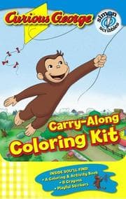Tapa de Curious George Carry-Along Coloring Kit