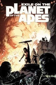 Tapa de Exile On The Planet Of The Apes