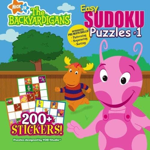 Tapa de The Backyardigans Easy Sudoku Puzzles #1 (The Backyardigans)
