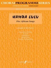 Tapa de Hamba Lulu Five African Songs Mangwani Mpulele Oremi Karanga Walking Song Hamba Lulu Asikha Thali Ssaa Optional Percussion