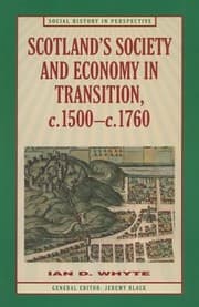 Tapa de Scotlands Society And Economy In Transition C1500c1760