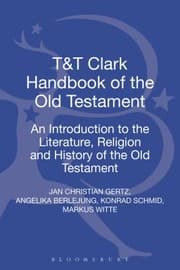 Tapa de T T Clark Handbook Of The Old Testament An Introduction To The Literature Religion And History Of The Old Testament