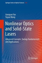 Tapa de Nonlinear Optics And Solidstate Lasers Advanced Concepts Tuningfundamentals And Applications