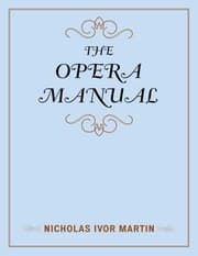 Tapa de The Opera Manual
