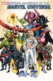 Tapa de The Official Handbook Of The Marvel Universe A To Z