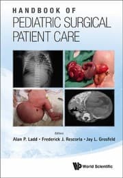 Tapa de Handbook Of Pediatric Surgical Patient Care