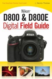 Tapa de Nikon D800 D800e Digital Field Guide