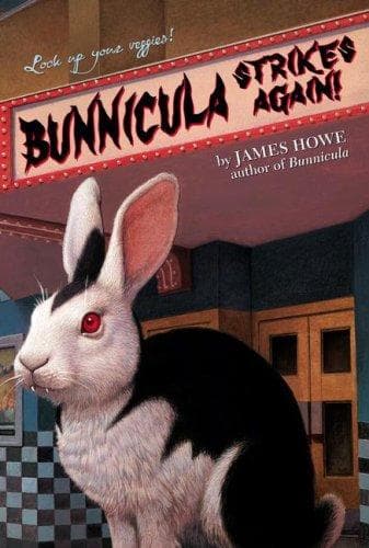 Tapa de Bunnicula Strikes Again! (Bunnicula)