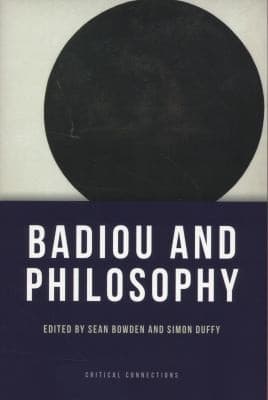 Tapa de Badiou And Philosophy