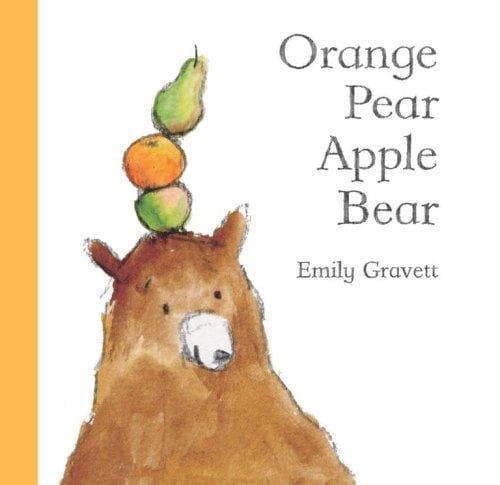 Tapa de Orange Pear Apple Bear
