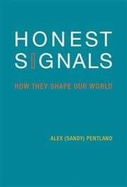 Tapa de Honest Signals How They Shape Our World