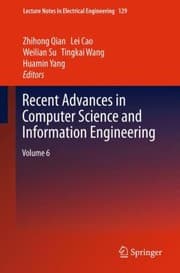 Tapa de Recent Advances In Computer Science And Information Engineering
