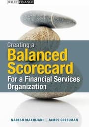 Tapa de Creating a Balanced Scorecard for a Financial Services Organization
            
                Wiley Finance Hardcover